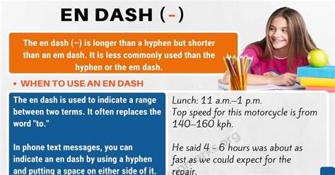 En Dash When To Use An En Dash N Dash Punctuation Marks