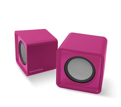 Twoxo Stereo Speakers Pink Sl 810004 Pk