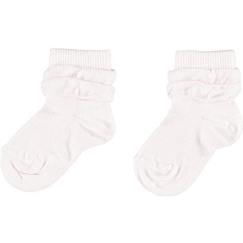 Adee Little A Janet White Frilly Ankle Sock Little Boppers