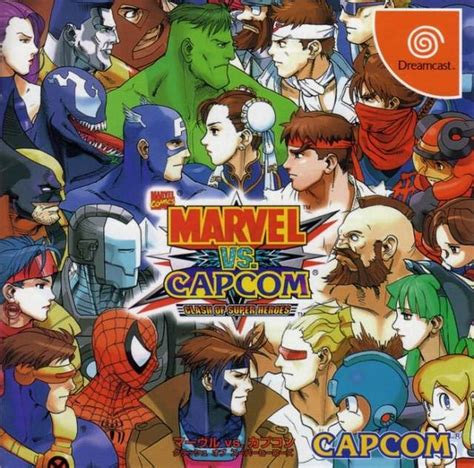 Rom Marvel Vs Capcom Clash Of Super Heroes Para Sega Dreamcast Sd