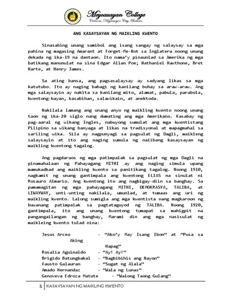Maikling Kwento Tungkol Sa Pangarap Philippin News Collections