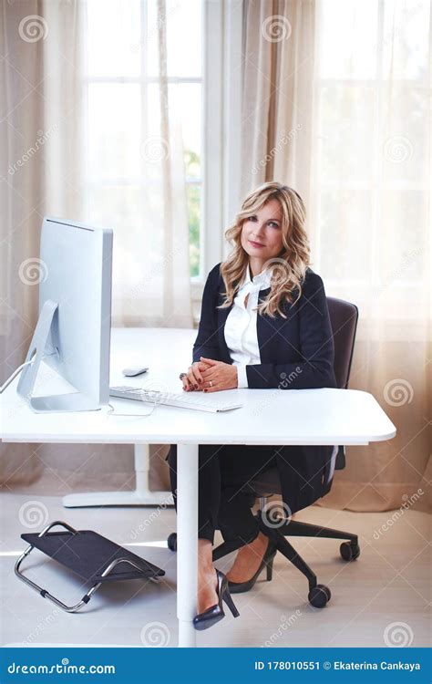 Businesswoman In Office