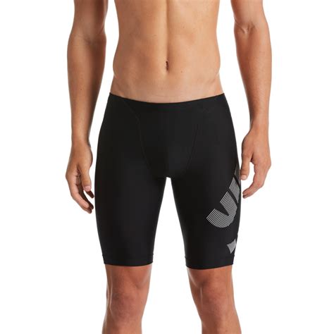 Traje De Baño Natación Nike Tilt Jammer Negro Hombre