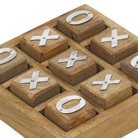 Handmade Wooden Tic Tac Toe
