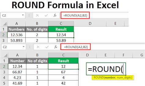 Cara Menggunakan Rumus Roundup Excel
