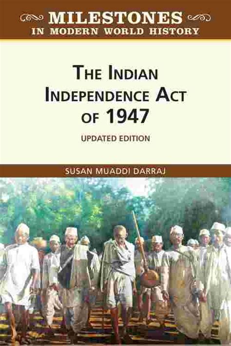 Pdf The Indian Independence Act Of 1947 Updated Edition By Susan Darraj Ebook Perlego