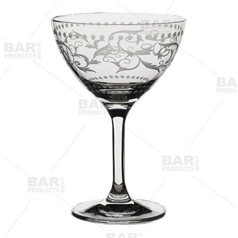 Vintage Martini Cocktail Glass 8 Oz 6 Pack Cocktail Glass Martini Cocktail Martini