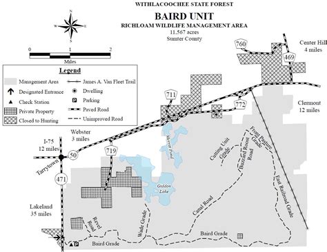 Richloam Wma Baird Unit Brochure Map By Florida Fish And Wildlife