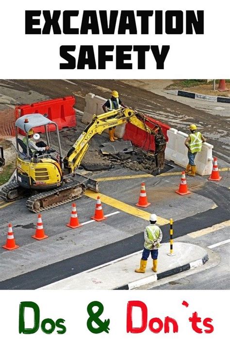 Excavation Safety Dos And Donts Toolbox Talk Workplace Safety