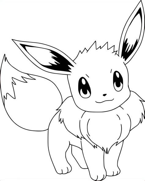 13 Incroyable Jolie Coloriage Evoli Collection Pokemon Coloring Pages