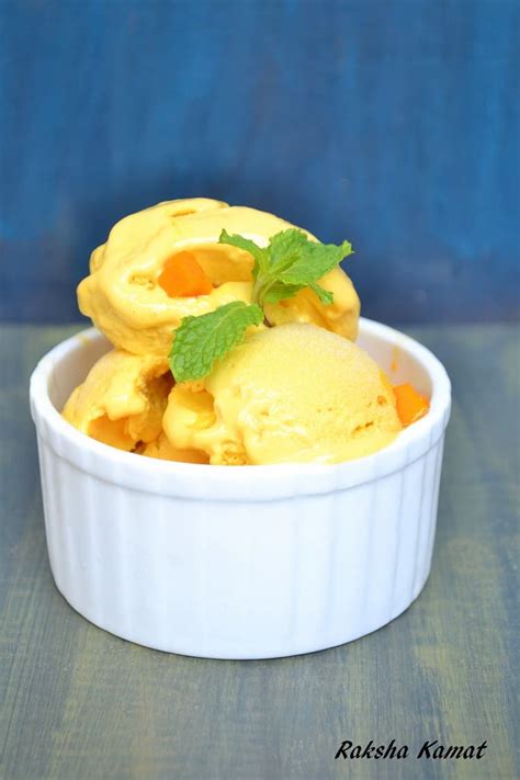 Mango Ice Cream Recipe Raksha S Kitchen