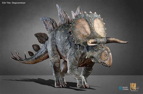 Revelada Os Concept Art Do Híbrido Stegoceratops ~ Legado Jurássico Blog