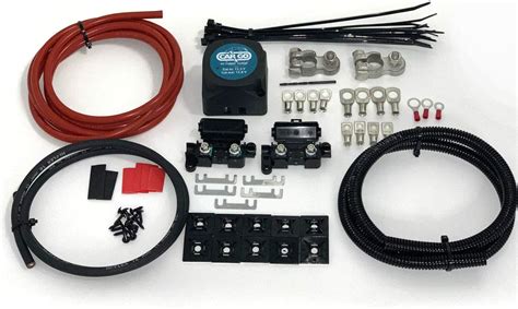 Split Charge Kit Sense Relay 6 Metres 12v 140amp Voltage Sensitive