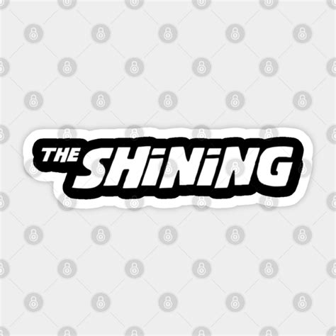 THE SHINING LOGO The Shining Sticker TeePublic