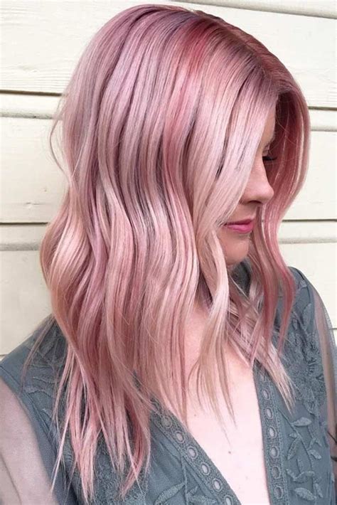 Why And How To Get A Rose Gold Hair Color Rose