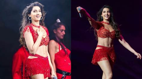 Nora Fatehi Sets The Stage On Fire With Her Dance Fans Go Crazy Video Goes Viral