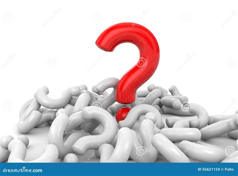 The Most Important Question Stock Illustration Image 55621124