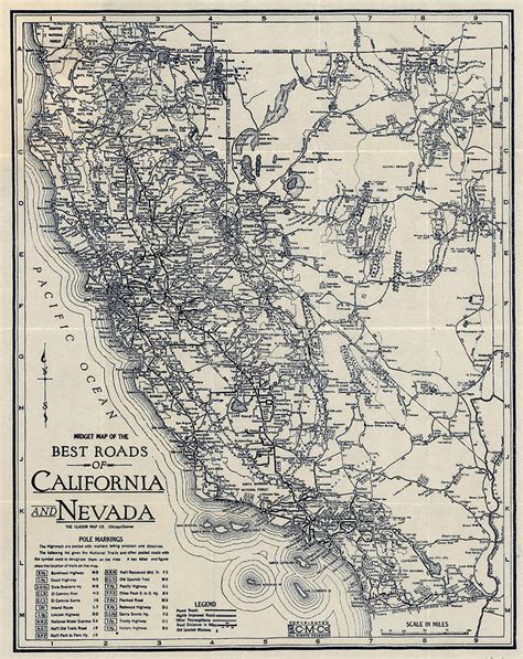 Map Of California And Nevada Maping Resources