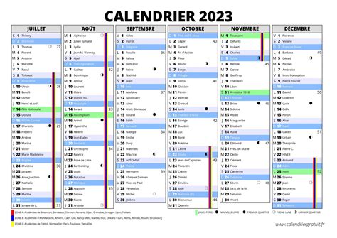 Calendrier 2023 Vacances Scolaires Excel Calendrier 2023 Images And