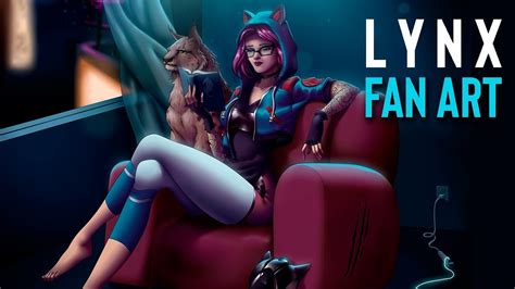 Lynx Skin Fortnite HOT FAN ART Season 7 LOFI YouTube