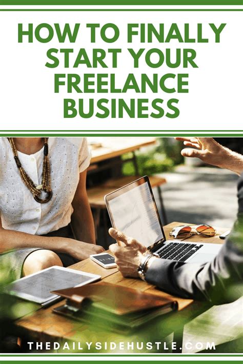 How To Finally Start Your Freelance Business The Daily Side Hustle