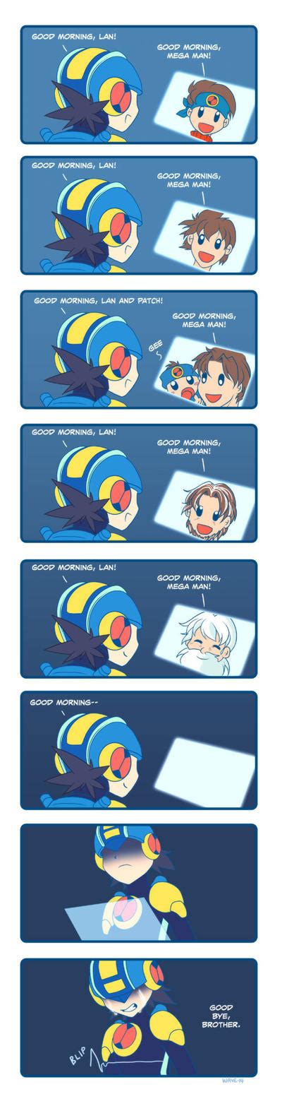 Mega Man Battle Network Good Morning By Suzuran On