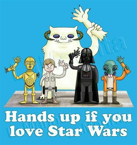 Some Cartoon Characters Are Standing In Front Of A White Cat And Star Wars Character With The