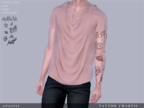 The Sims Resource Tattoo Chaotic