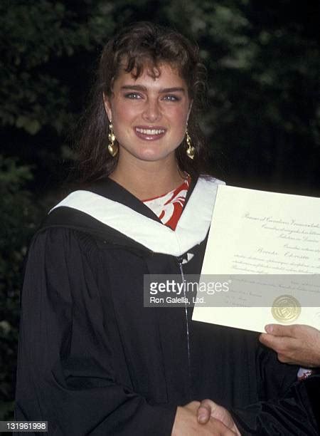 Brooke Shields Graduation From Princeton University June 9 1987 Photos