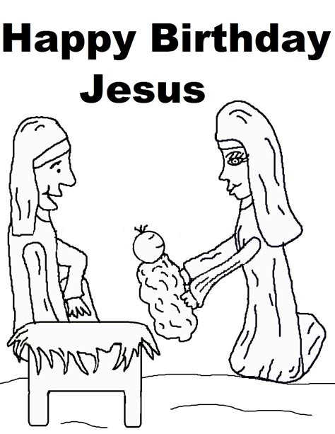 Free happy birthday jesus coloring page online. Free Printable Happy Birthday Coloring Pages For Kids