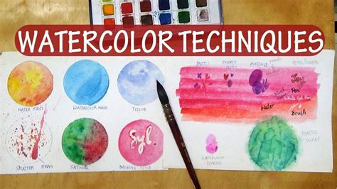Watercolor Techniques For Beginners YouTube