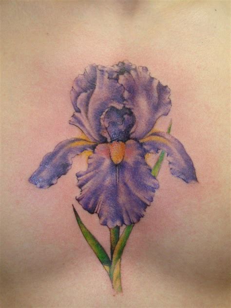 Iris Tattoo Beautiful Was My Moms Favorite Flower Perhaps One Day
