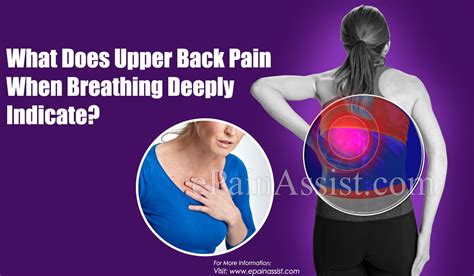 What Does Upper Back Pain When Breathing Deeply Indicate