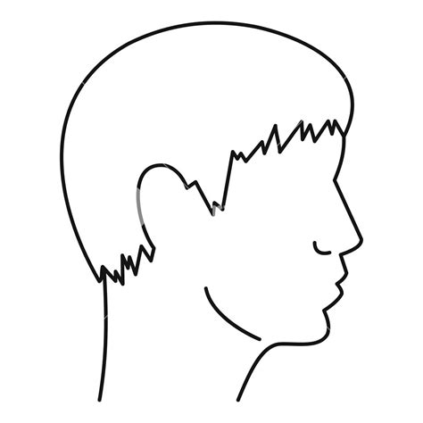 Human Face Outline Drawing Free Download On Clipartmag