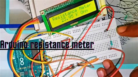 How To Create An Arduino Resistance Meter In Telugu Arduino Ohm Meter
