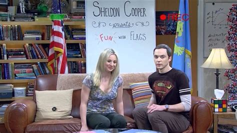 Sheldon Cooper Fun With Flags Funny Scene From Tbbtthe Big Bang Theory