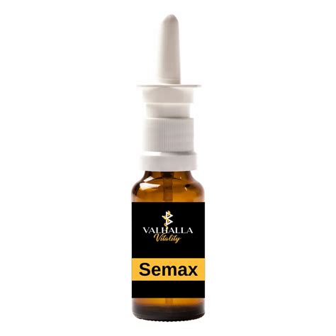 Semax Nasal Spray Therapy Valhalla Vitality