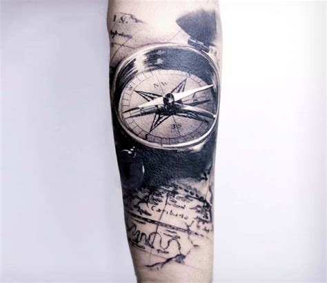 Compass Tattoo By Carlos Breakone Post 18446