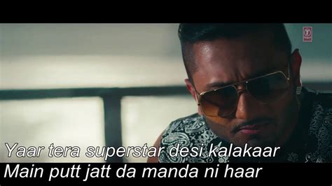 Desi Kalakaaryaar Tera Superstar Desi Kalakaar With Lyrics Full Video Song Yo Yo Honey Singh