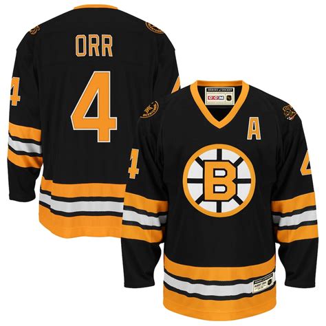 Ccm Bobby Orr Boston Bruins Heroes Of Hockey Jersey Black