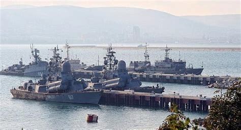 Russian Black Sea Fleet And Aviation Are Relocated From Crimea Ukrainian Intelligence