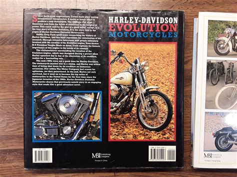 Harley Davidson Hard Cover Books - Lot of 2 - NOS