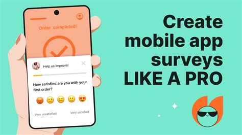 how to create a mobile app survey youtube