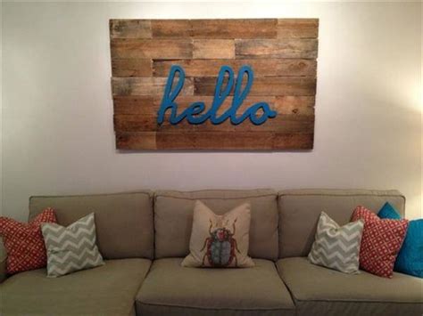 Eye Catching Diy Wood Pallet Wall Art Pallets Designs Get In The Trailer