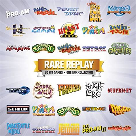 Geekshive Rare Replay Xbox One Video Games