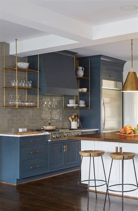 The budget aside, ikea also often gives you rooms for improvisations. 23 Gorgeous Blue Kitchen Cabinet Ideas