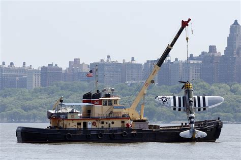Wwii Plane Removed From Hudson River After Crash Nbc News