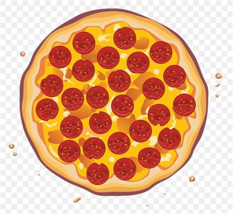 Pizza Clip Art Vector Graphics Pepperoni Illustration Png 883x815px