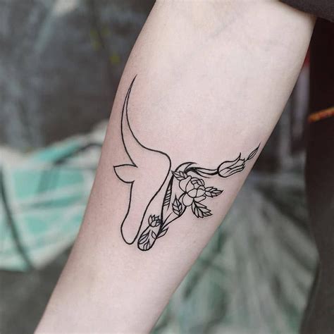 Taurus is represented by a bull. 240+ Taurus Tattoo Designs (2021) Ideas for Horoscope ...