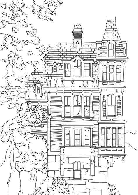 Magical City Coloring Book Coloring Pages To Print | Coloring pages